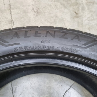 Letné pneumatiky 285/40 R21 BRIDGESTONE - 5