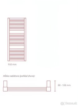 Radiátor Lotosan RUBY 60 x 95,1 cm - 5