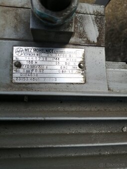 Elektromotor MEZ Mohelnice 180 W, 690ot, 400V, prirubovy. - 5