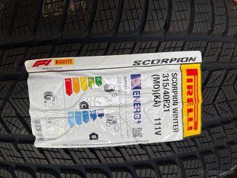 Mercedes GLE Originál 21“ NOVÉ; zimnými Pirelli - 5