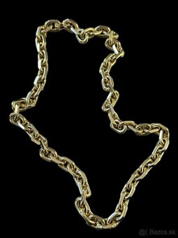 Zlatá reťaz - retiazka Pilka, 14k zlato 585 - 5
