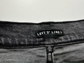 Pánske,kvalitné džínsy LEVIS LINE 8 - veľkosť 31/32 - 5