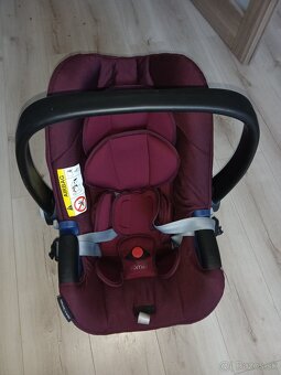 Detské vajíčko Britax Romer BabySafe Isize Burgundy - 5
