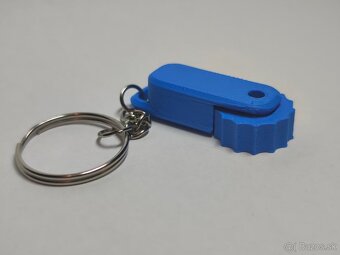 3D tlačený "klik-klak" prívesok - 5