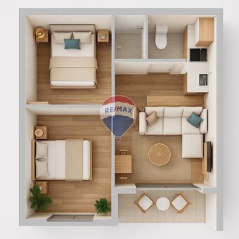 Predaj – Luxusný 1-izbový apartmán pri golfovom ihrisku, Ese - 5