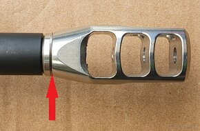 podlozky pre kompenzator ustovu brzdu M13, M14 x 0.2 mm - 5