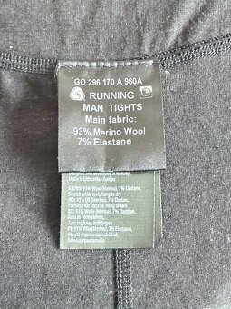 Zánovné nohavice Devold Running Merino Tights Man - 5