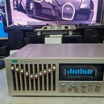 SANSUI SE-8X...stereo equalizer so spektrálnym analyzerom.. - 5
