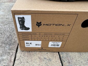 Fox motion klbove cizmy black 44,5 - 5