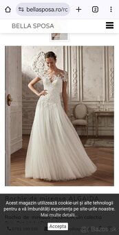 elegantné svadobné šaty - 5