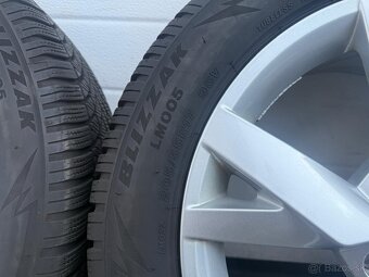 OIGINAL ŠKODA OCTAVIA DISKY 5x112 R17 205/55 R17 ZIMA - 5