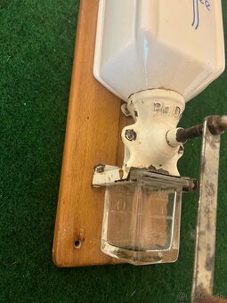 Starožitný keramický mlynček na kavu - 5