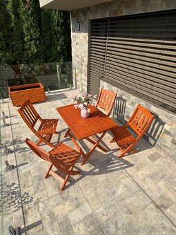 Provensálska terasová súprava pre 4 osoby - 5