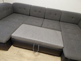 Rozkladacia sedacia súprava s úložným priestorom - 5