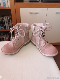 Zimné topánky CCC Venice - ružové v.28 - 5