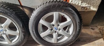 Predám Alutec elektrony 5x108 R16 / 215/65 r16 Falken zimné - 5