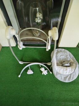 Detská hojdačka, hojdacie lehátko New Baby - 5