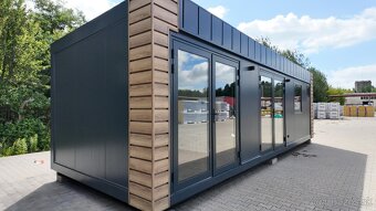 tiny house, kontejner 9×3 m – kancelář, obchod, bydlení - 5