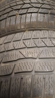 Predám 4ks jazdené zimné 225/50r18-99H Continental - 5