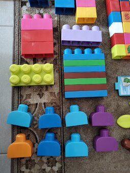 Stavebnica pre najmenších Mega Bloks - 137 ks - 5