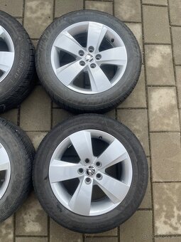 Alu disky 5x100 r15" Škoda Fabia,Kamiq,Scala - 5