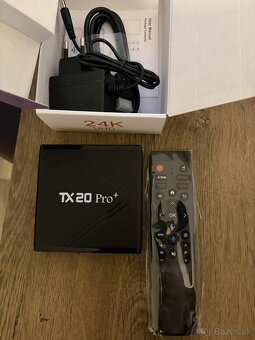 Nový smart TV BOX 5G TX20+ PRE 4K 24K ANDROID TV - 5