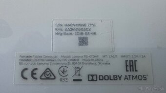 Tablet LENOVO Tab4 10 PLUS FHD - 5