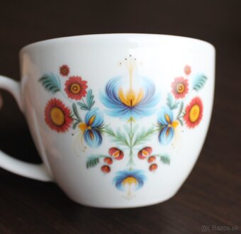 Šálky oxalis na teplé nápoje 2ks - 5