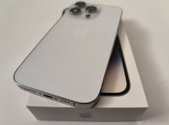 apple iphone 14 PRO 128gb Silver / Batéria 100% - 5
