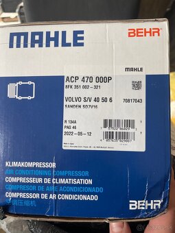 Klima Kompresor Mahle Ford 1.6TDCI Mazda Volvo - 5