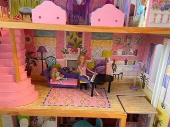 Barbie dom - detsky domcek - 5