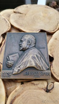 Judaika Rabin Dr. Hevesi Simon plaketa - 5