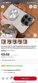 Predám púzdro na xiaomi 15t Pro - 5