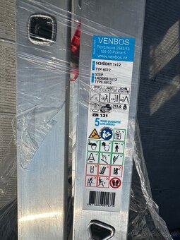 Rebrík Venbos profi 6012 1x12 - 5