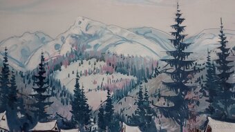 Obraz od Gejza Tressa, Tatry - 5