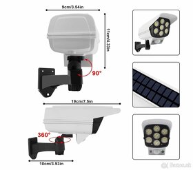 Predám nové LED solárne osvetlenie kamera - 5