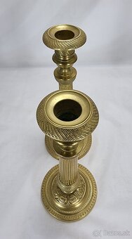 Starožitné vyše 200. ročné svietniky - 5