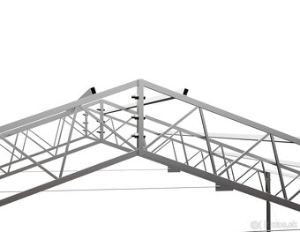 Oceľová konštrukcia 8x6m - pozinkovaná, s dopravou zdarma - 5
