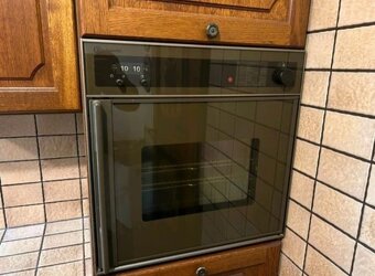 Dubová selská linka s vestavěnými spotřebiči,5870 - 5