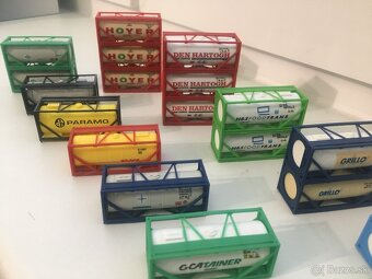 Tankcontainer TT 1:120 na modelovú železnicu. - 5