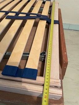 2x lamelový polohovací rošt 80x200cm - 5