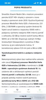 Xiaomi redmi 9A - 5