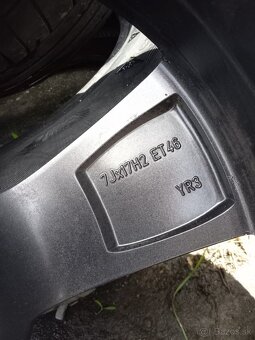 Škoda Fabia,Rapid 17"5x100 originálne hliníkové disky - 5