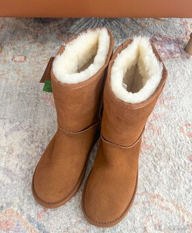Kožené LAMO Boots čižmy vnútro z ovčej vlny - 5