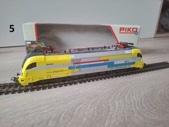 Modelová železnica H0 - vagóny, lokomotívy, koľajnice.. - 5