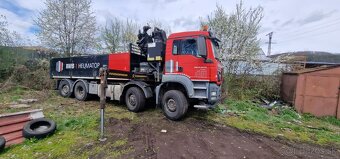MAN TGS sklápač s hydraulickou rukou HIAB - 5
