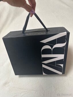 Nízke kožené béžové čižmičky zn.ZARA - 5