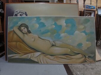 Olejomaľba obraz 101x191cm - 5