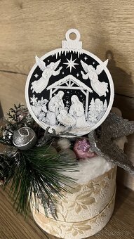 3D tlačené vianočné ozdoby - 5
