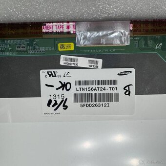 Predám obrazovku do notebooku 15,6" LED display 40pin B..// - 5
